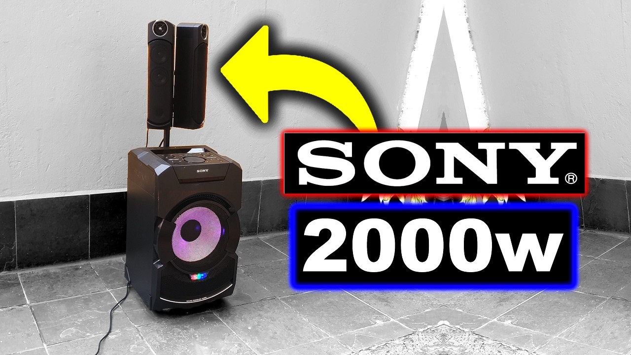 🟢💥 Sony GT5D A MELHOR TORRE DE SOM DA SONY QUE JÁ TESTEI!