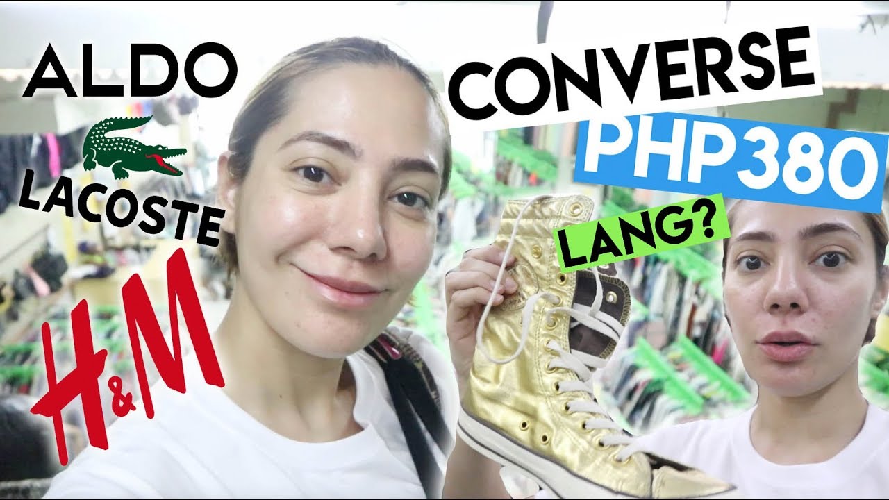 GREAT FINDS SA UKAY UKAY AT FURNITURE HUNTING SA HMR CUBAO ( CONVERSE NA 380 LANG? )| Nina Rayos 💋