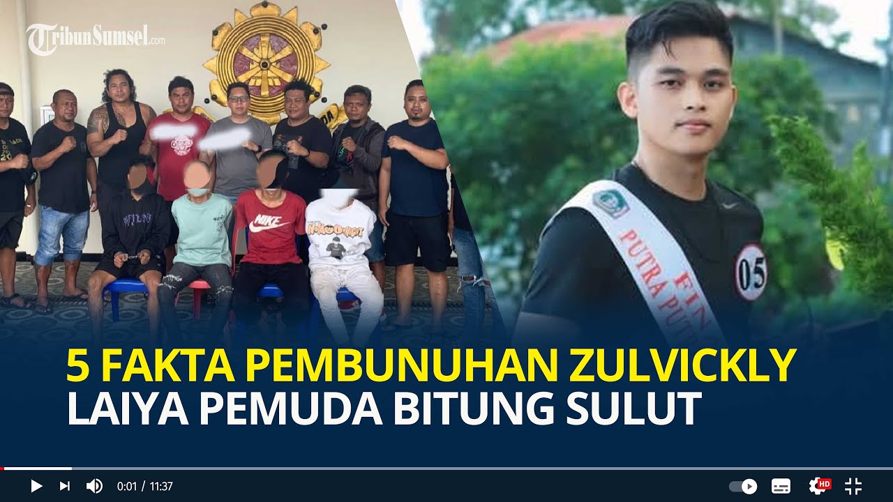 5 Fakta Pembunuhan Zulvickly Laiya Pemuda Bitung Sulut, Korban Finalis Putra Putri Bitung 2024