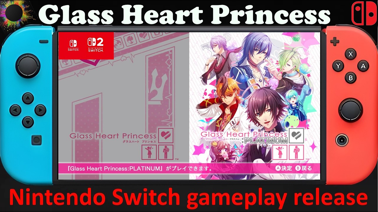 Glass Heart Princess - Nintendo Switch / Switch 2 Compatible gameplay release