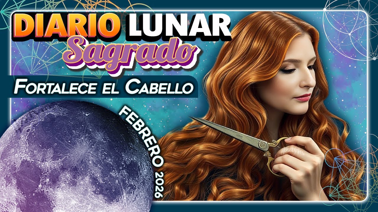 FEBRERO: Corta tu Cabello con Energia LUNAR para Fortalecer el Cabello (2026)