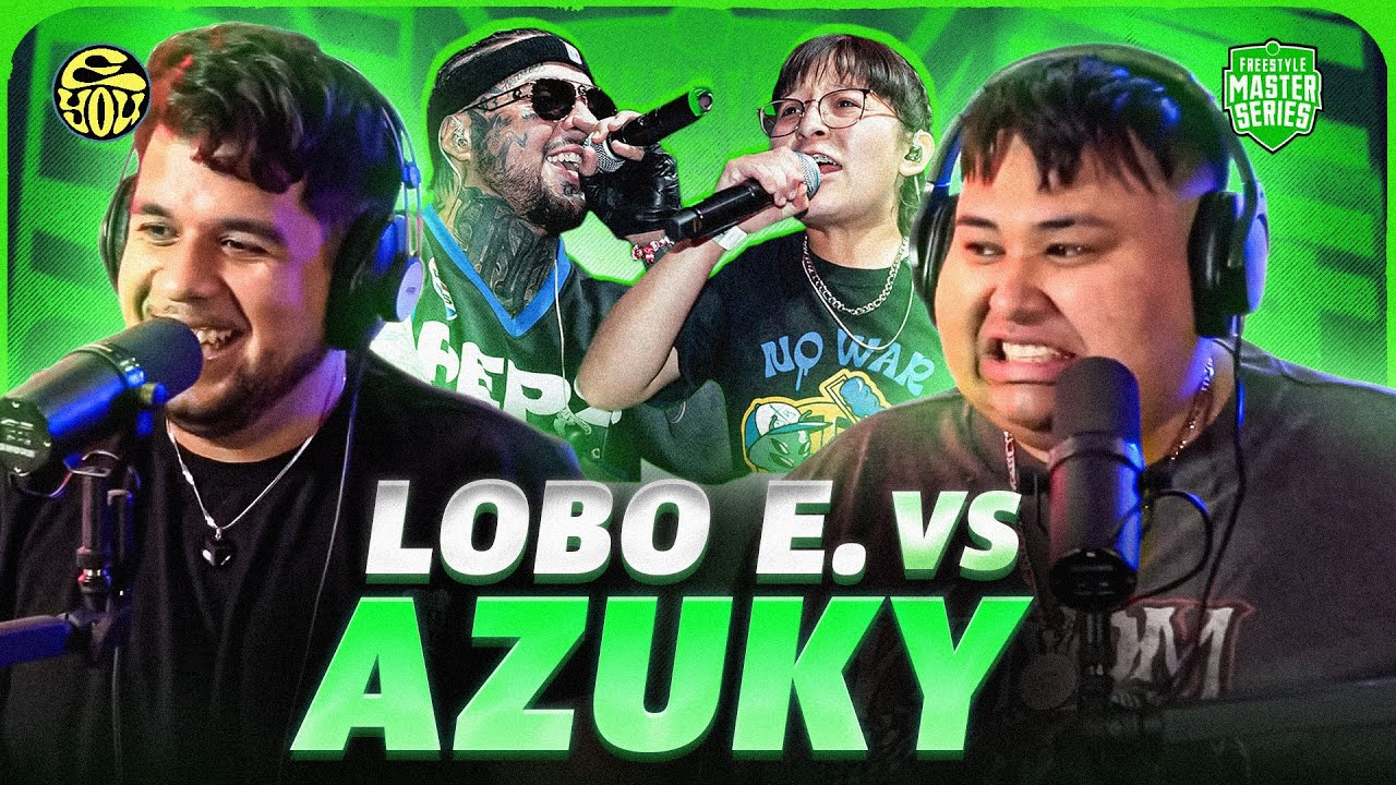 AZUKY ACUSA A LOBO DE… - Reacción a LOBO ESTEPARIO vs AZUKY - FMS México - EYOU TV