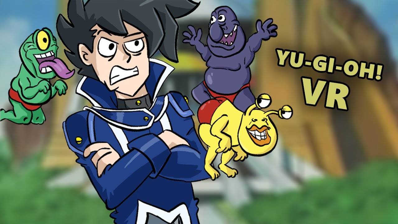 Чазз в роли хулигана в Yu-Gi-Oh! VR