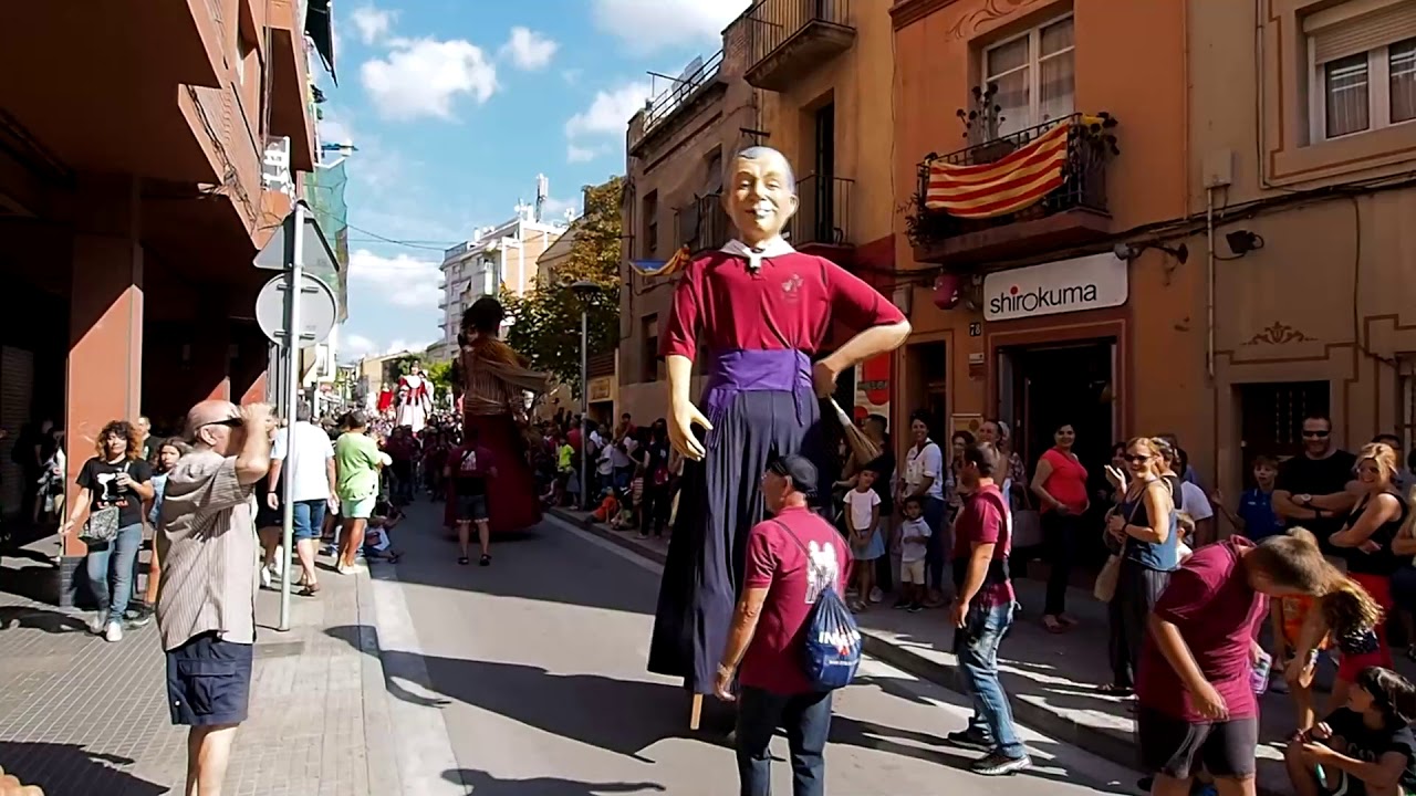Colla Gegantera de Castellbisbal - Molins de Rei - Cercavila part 1