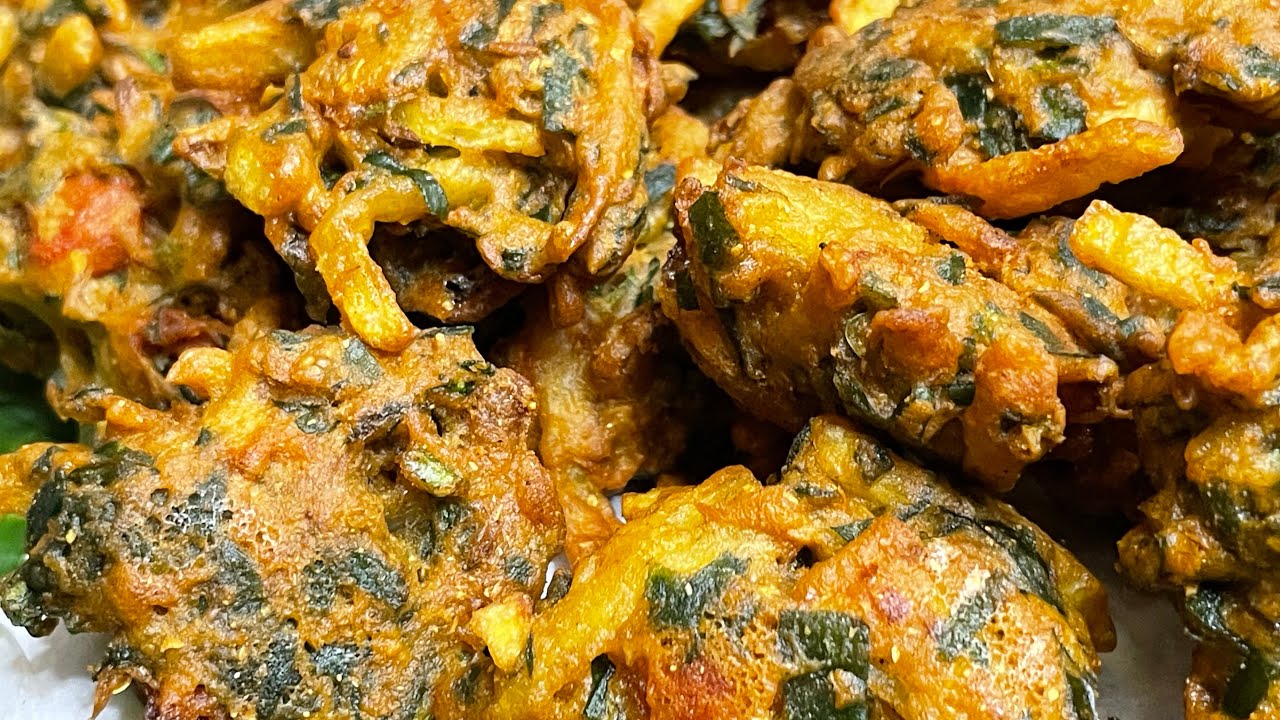 Crispy Palak Pakora 😍 | Perfect Evening Snack | Easy Spinach Pakora Recipe 🔥
