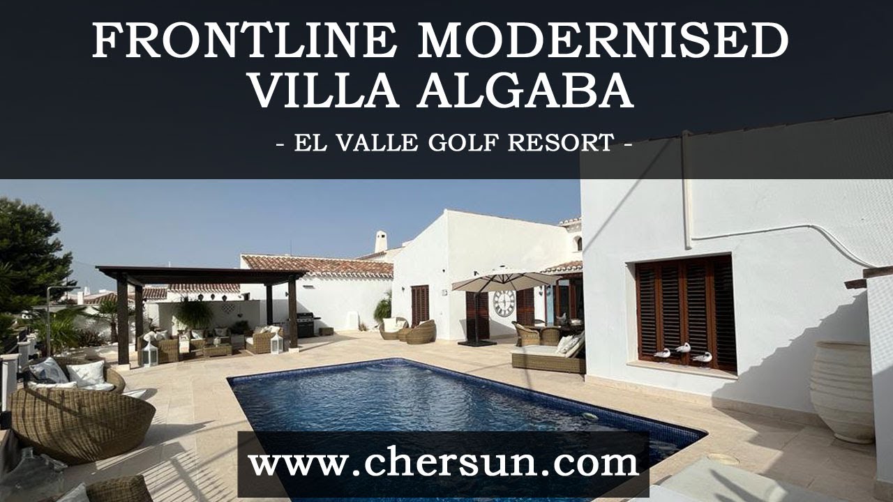 Properties For Sale on El Valle Golf Resort - Stunning Algaba Villa - EVA71 - Chersun Properties