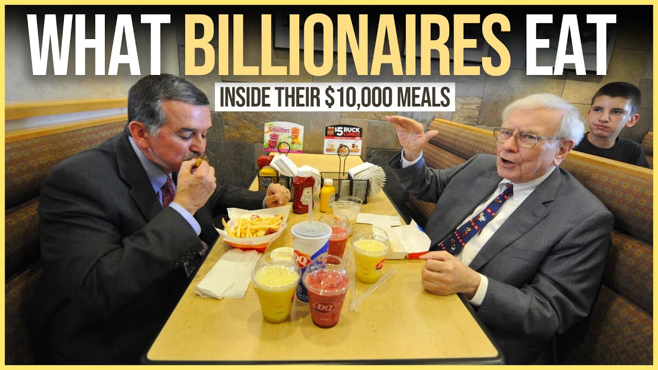 What Billionaires Eat: Inside Their $10,000 Meals