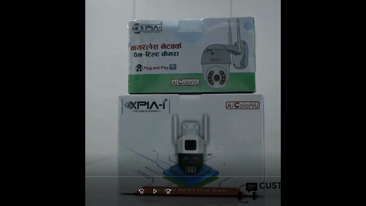 XPIA 4G dual lens Pan-ti-lt zoom camera online configuration setup & feature explained.