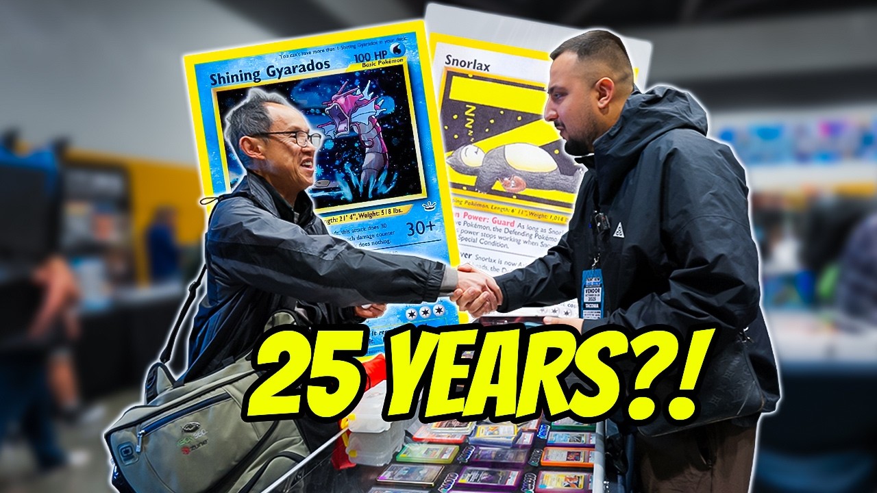 He Sold Us His 25-Year-Old Pok&eacute;mon Card Stash