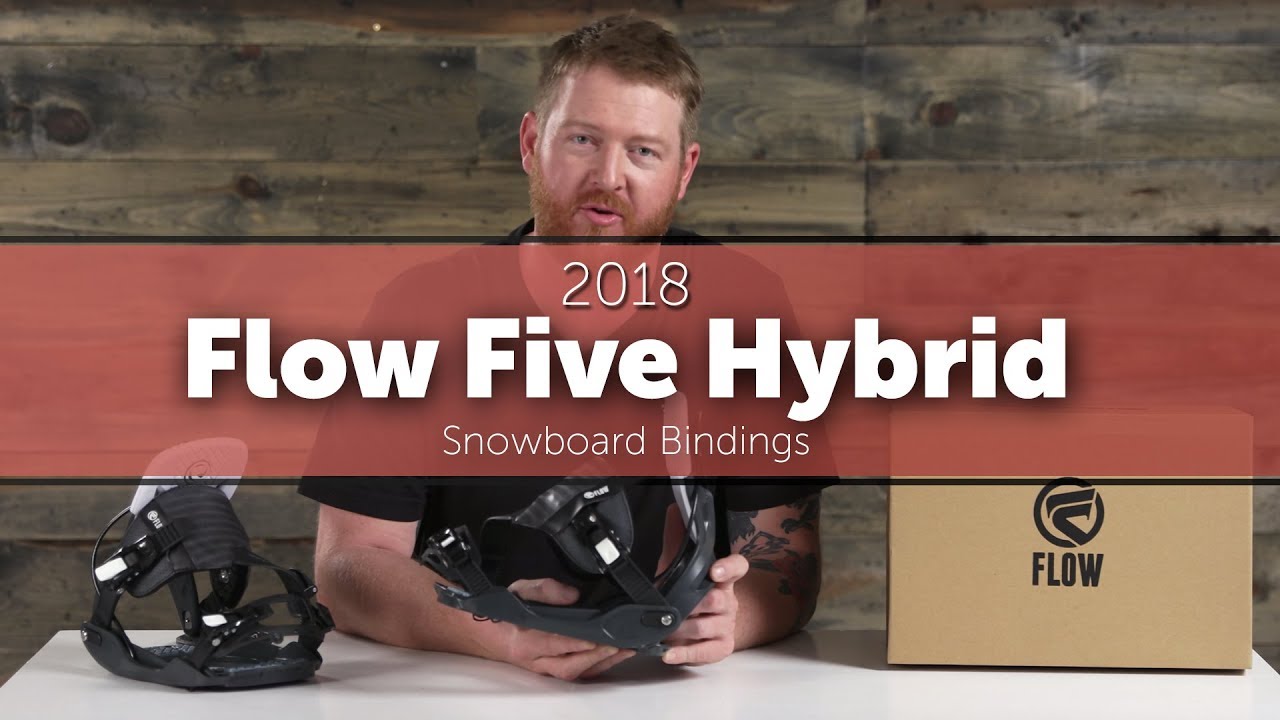 2018 Flow Five Hybrid Snowboard Bindings