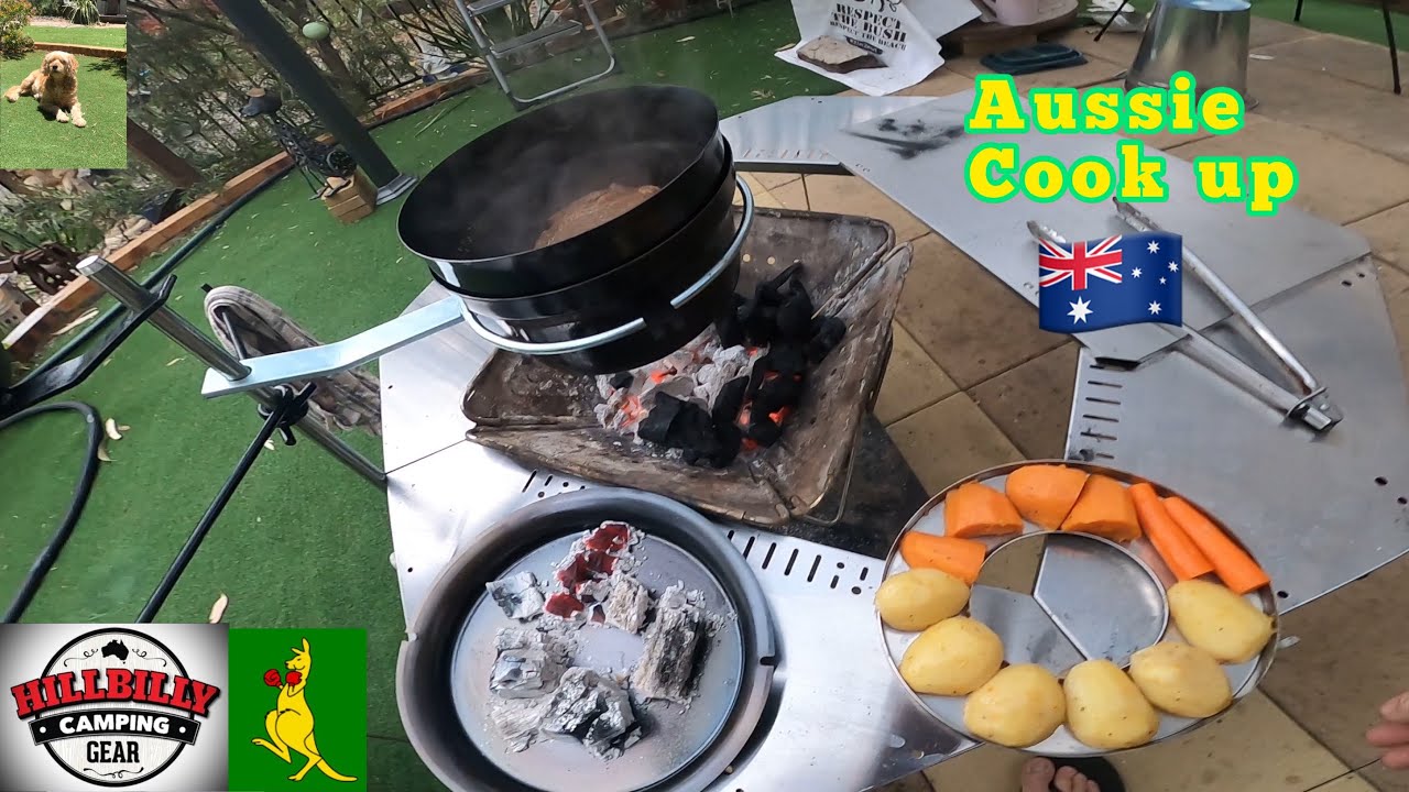 Hillbilly camp gear cook up