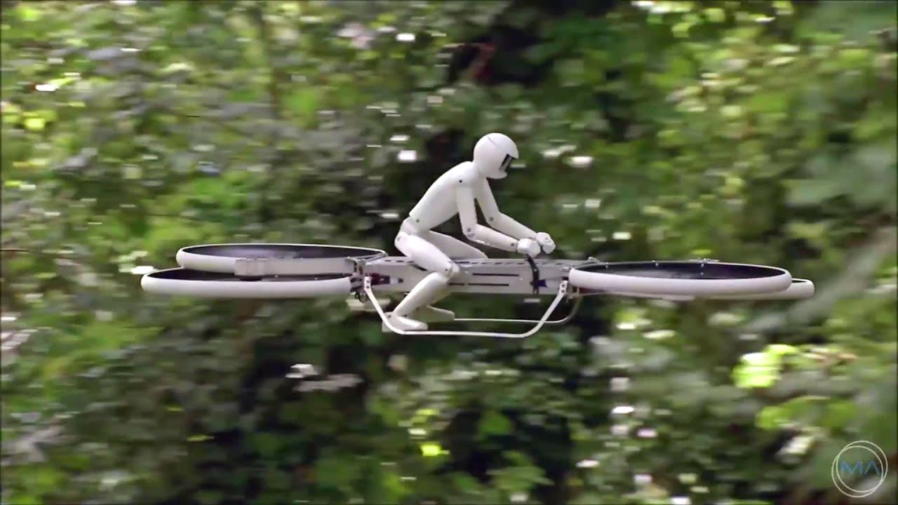 Malloy Aeronautics - P2 Hoverbike Flight Test [1080p]