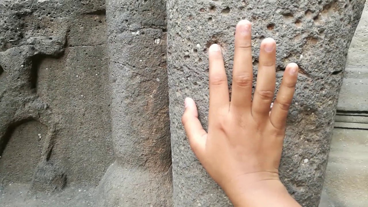 Sculptures at Ellora Caves