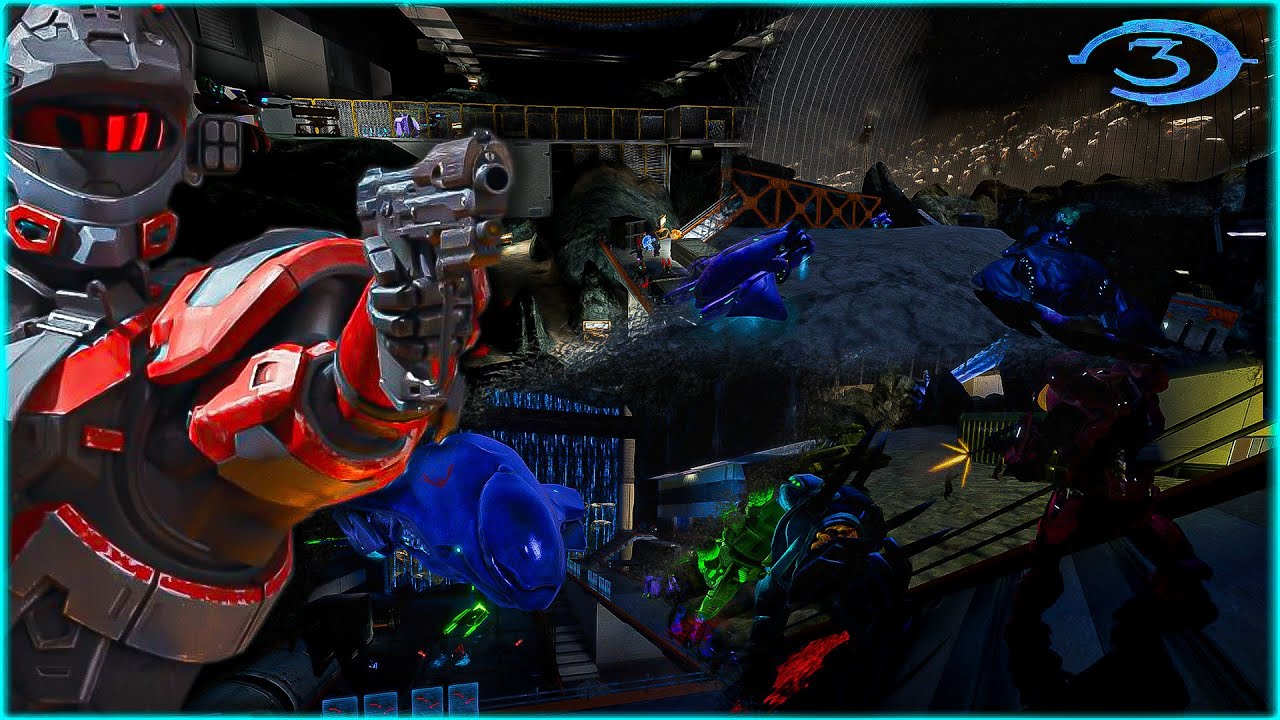 Battle For Ivanoff Station | Halo 3 Echo Ops Mod (WIP)