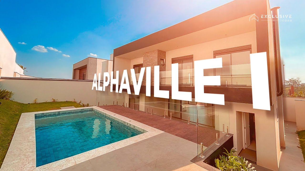 Investimento Exclusivo: Sobrado Luxuoso em Alphaville I - Urbanova - SJC