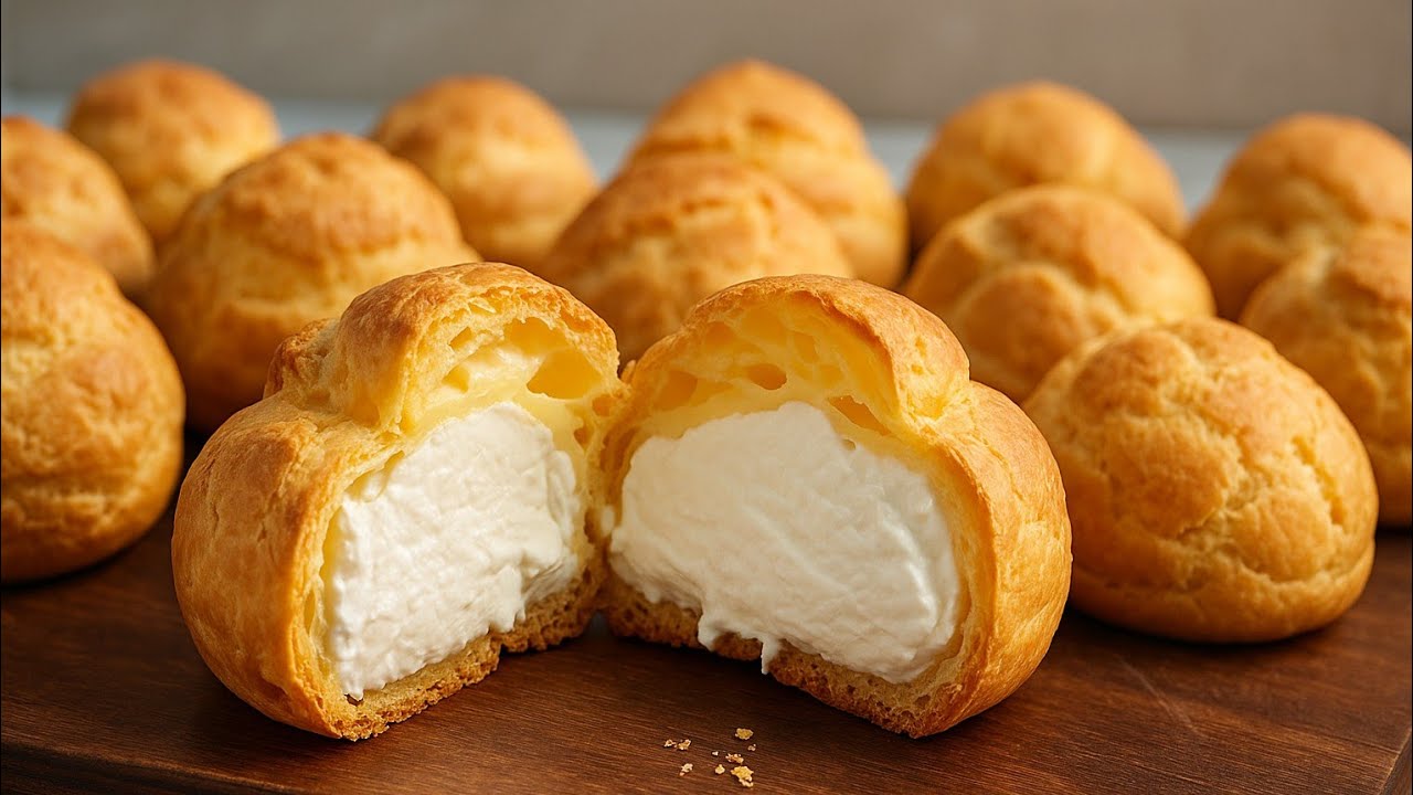 How to Make Bakery-Style Cream Puffs at Home 
