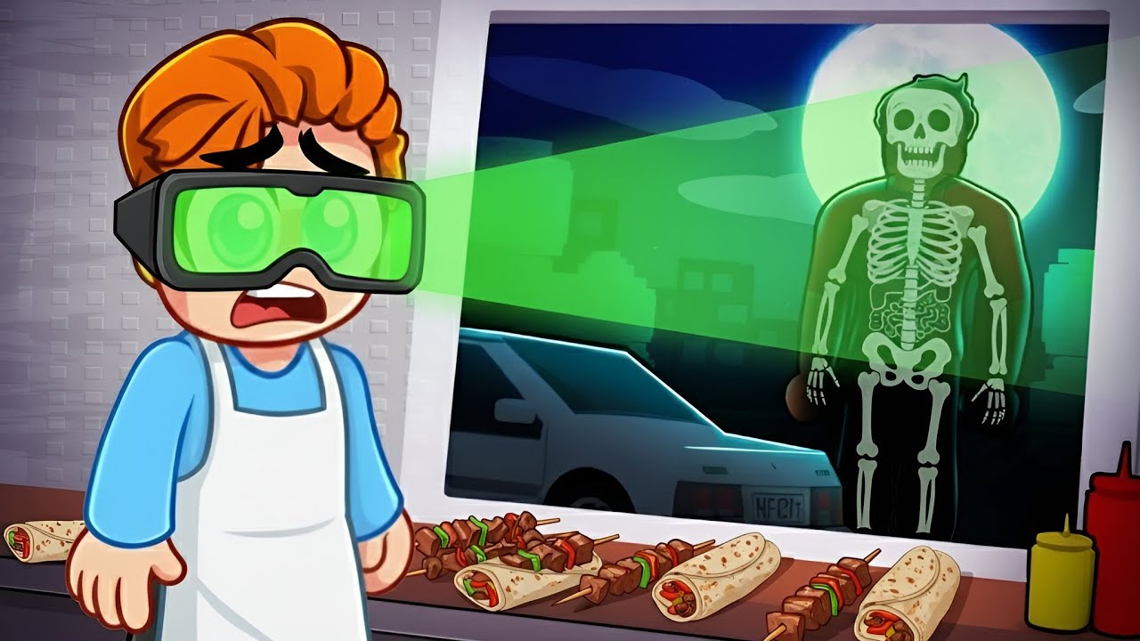 Vi Fuskade Med En Scanner I Roblox Scary Shawarma!