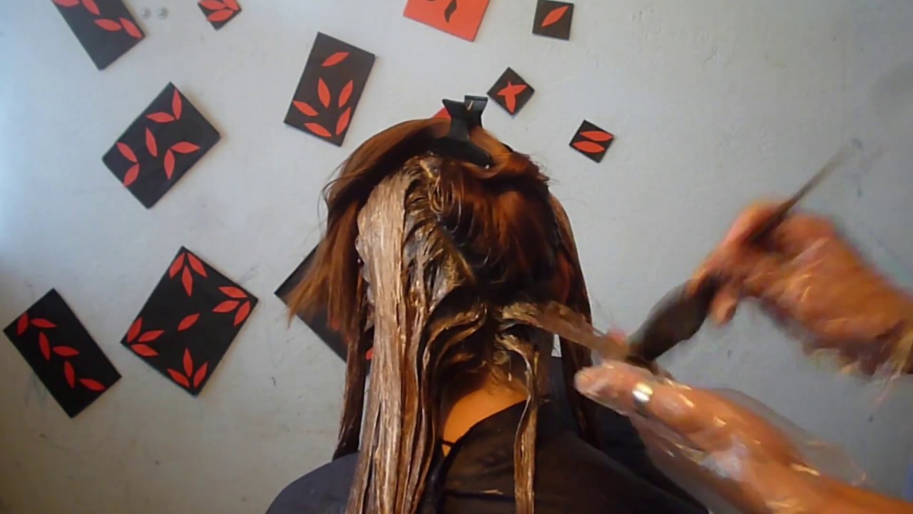 aplicación de tinte paso a paso (tinte completo) johny eljuventus