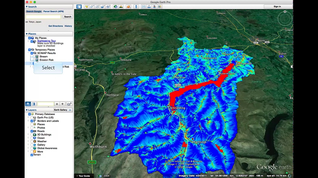 Overview of the SCIMAP WebApp