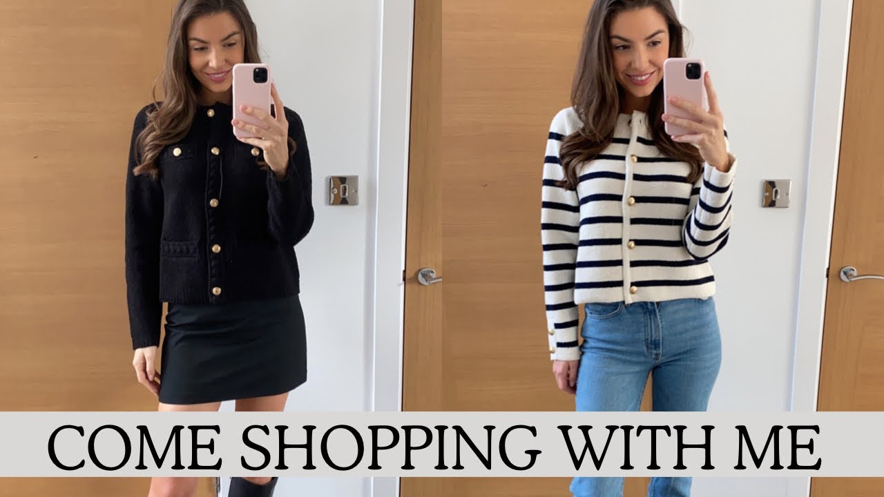 COME SHOPPING WITH ME - MANGO, ZARA, H&M HAUL