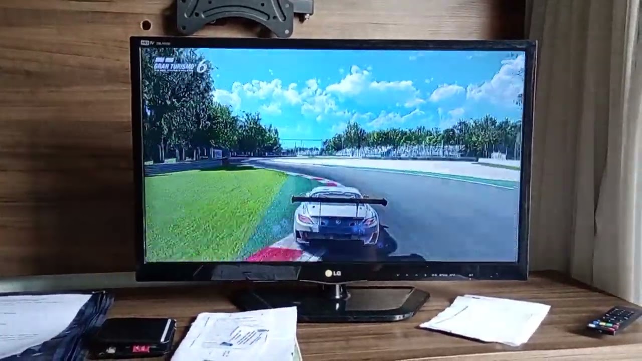 Gran Turismo 6 Mercedes SLS GT3 at Monza time trial (1:45.646)