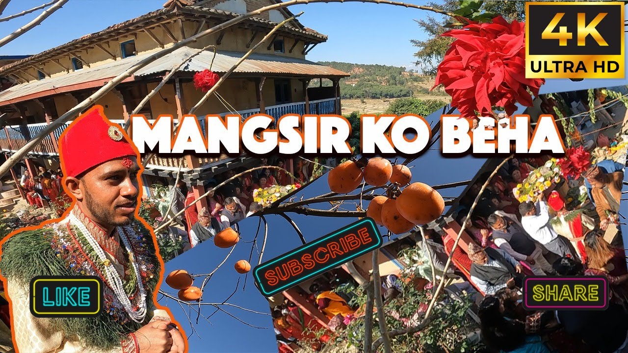 Love Marriage Mangsir Maa: A Successful Love Story #marriage #lovebirds #nepalivlog #4k #videoviral