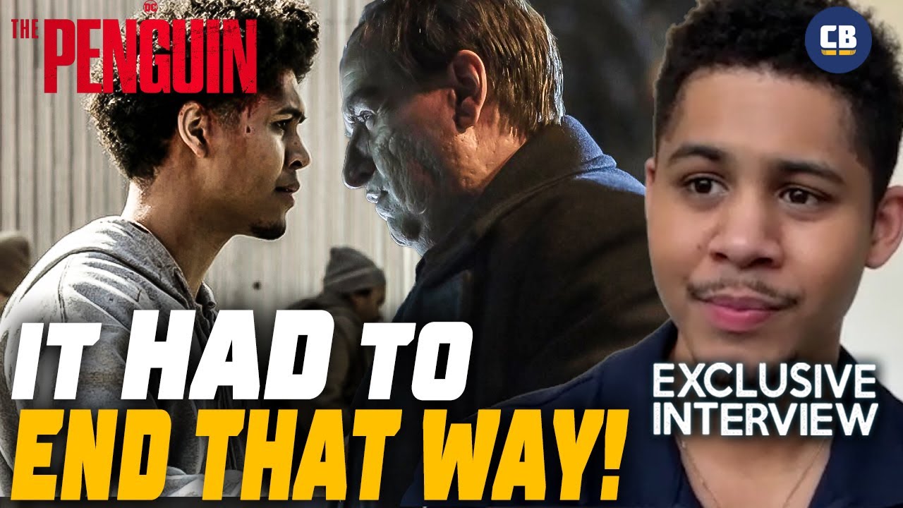 Victor Reveals Why THAT Penguin Finale Scene HAD To Happen! - Rhenzy Feliz The Penguin Interview