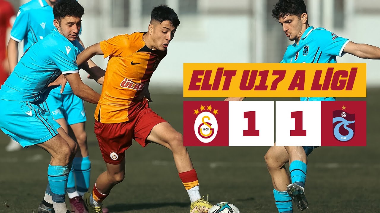🔴 Galatasaray U17 1-1 Trabzonspor U17  (U17 Elit A Ligi 1. Grup 12. Hafta)
