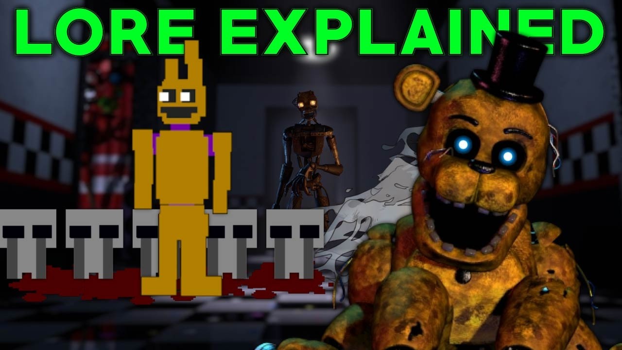 FNAF Lore Explained! (ft. Game Theory, RyeToast, & MORE)