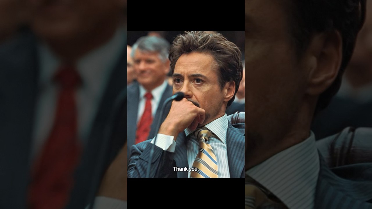 Tony Stark Senate Hearing Scene | Iron Man 2 Epic Courtroom Debate #movie
