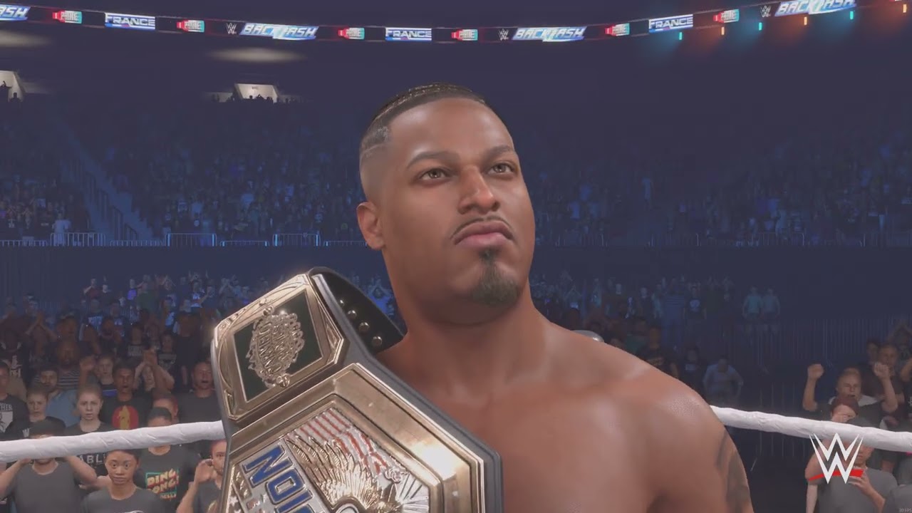 WWE 2K25 Carmelo Hayes vs Oba Femi United States Championship Backlash