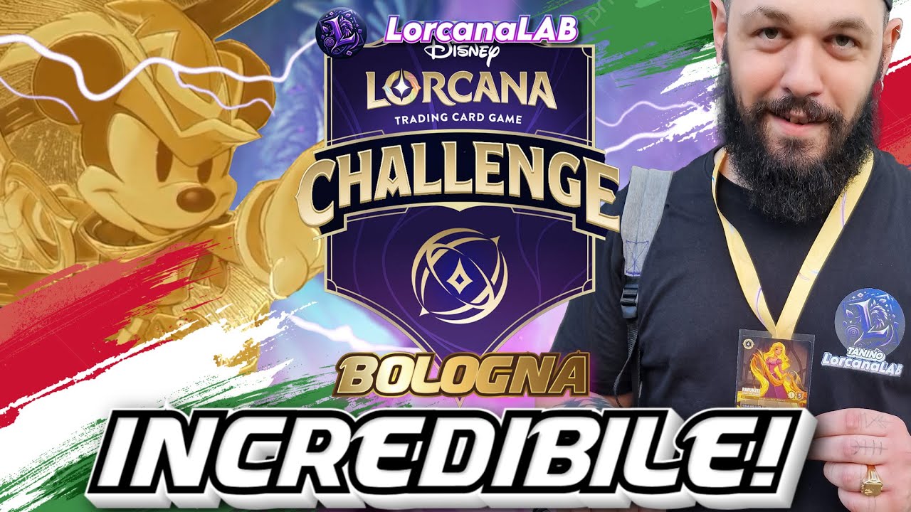 LORCANA CHALLENGE BOLOGNA: INCREDIBILE!!!! #lorcanalab #ita #lorcana #challenge #bologna