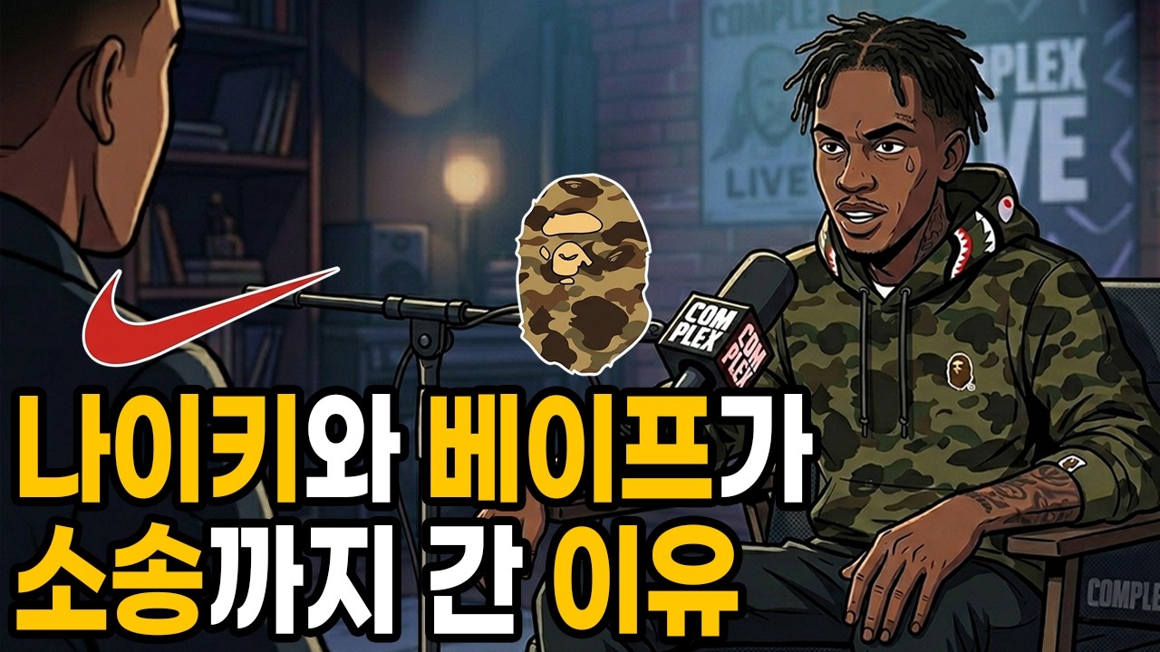 나이키는 왜 20년이나 참았을까? 죽었다 살아난 원숭이 브랜드 | 베이프