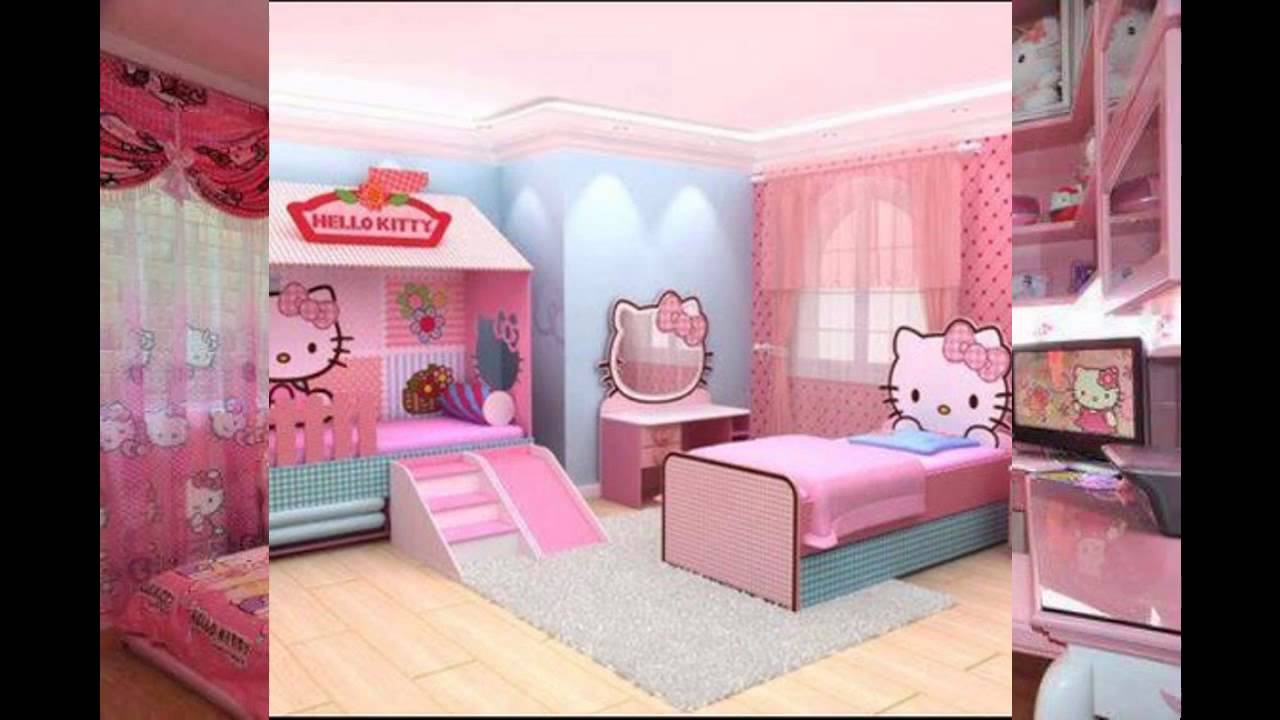 Hello kitty bedroom interior design and decor ideas
