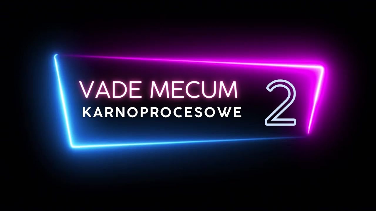 VadeMecum Karnoprocesowe Pawellasa  Dział 2