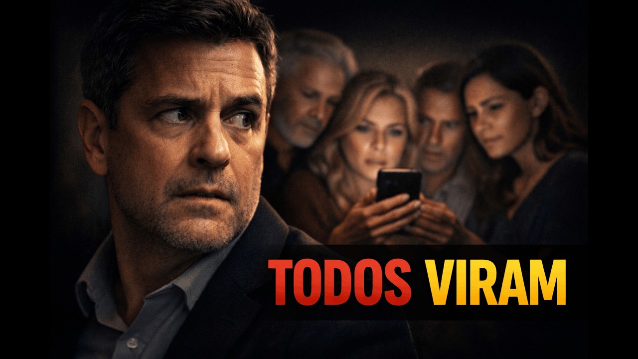 Ele achou que tinha passado despercebido — mas alguém gravou tudo.