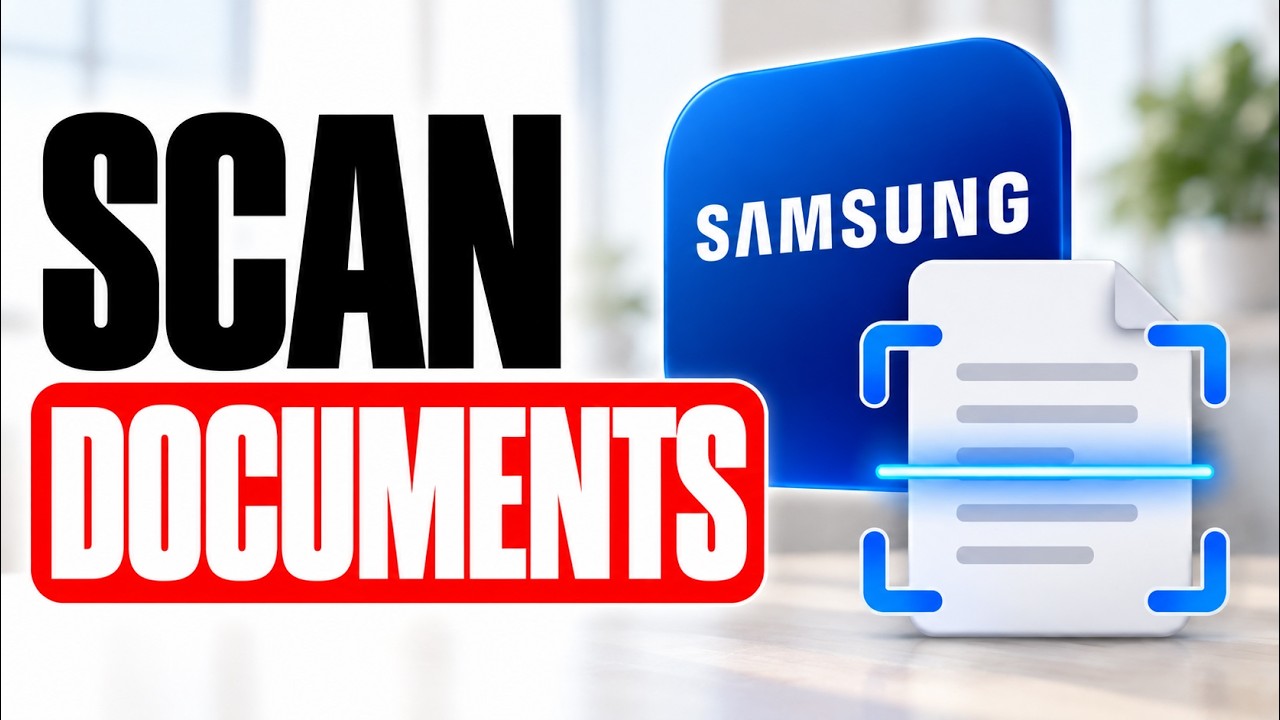 Как сканировать документы на телефоне Samsung (без установки сторонних приложений!)