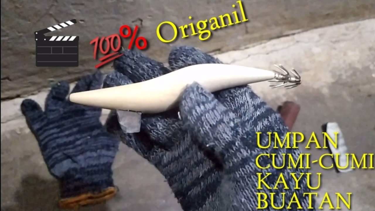 CARA MEMBUAT UMPAN CUMI-CUMI DARI KAYU || part 1