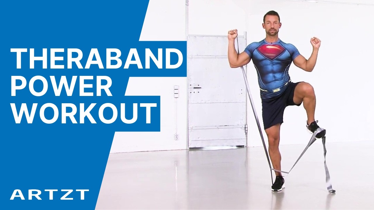 TheraBand Übungen - POWER Workout in 12 Minuten | ARTZT