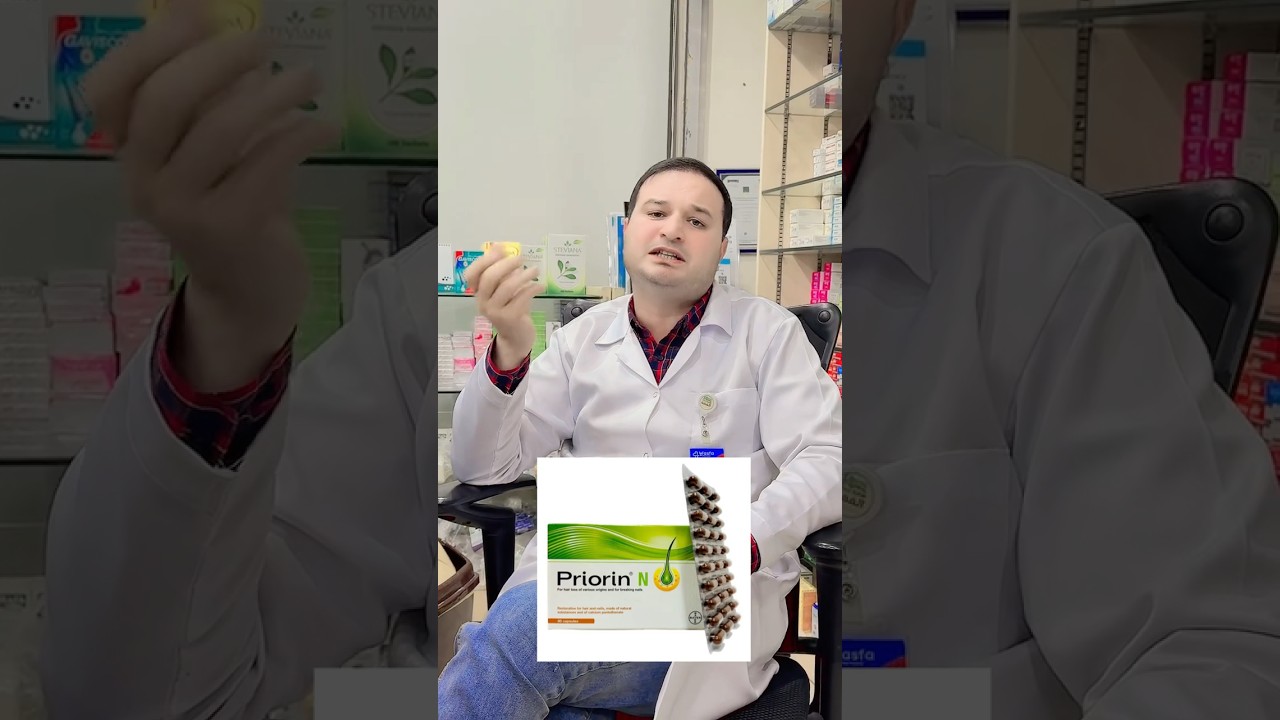 Priorin N capsules is the best medicines used to treat hair loss and restoration of hairs#hair