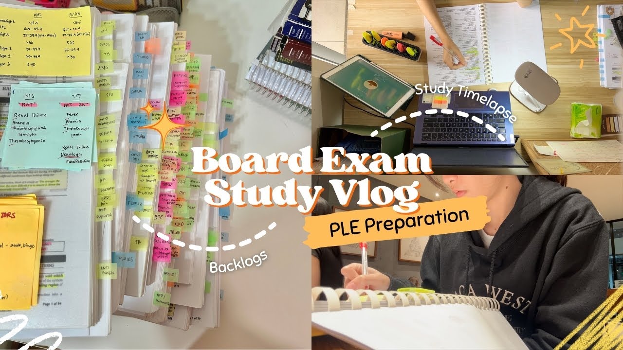 My Physician Licensure Board Exam Journey 📚🩺 | Study Days, Matcha, and Breakdowns