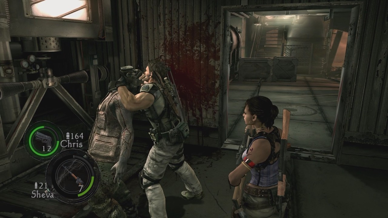 ENCONTRAMOS A JILL Y APARECE WESKER-Resident evil 5-coop-cap 5