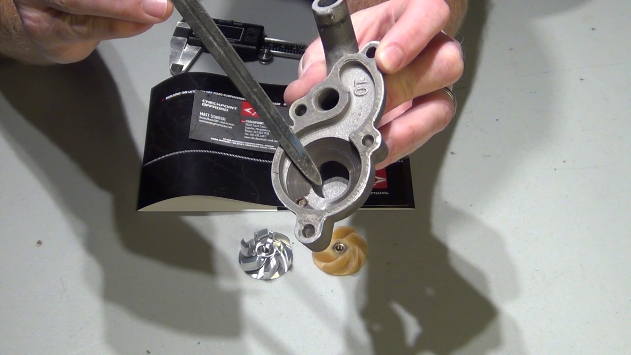 2012 Gas Gas - Water pump - Checkpoint offroad CNC Impeller