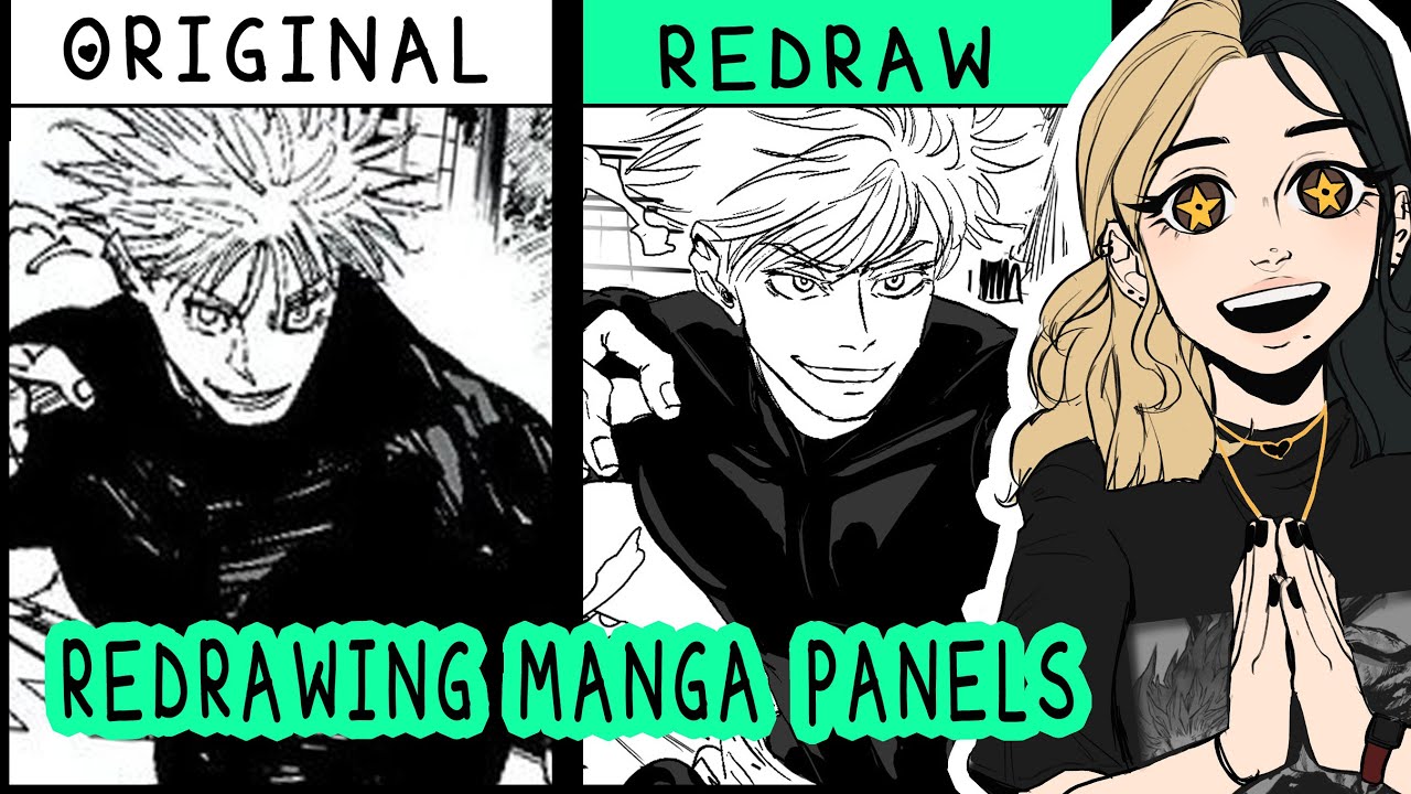 DRAWING MY TOP FAVORITE MANGAS | redrawing anime art (manga drawing) Part 2