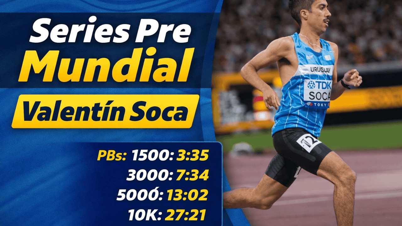Valentin Soca 🇺🇾 - Entrenamiento Pre Campeonato Mundial Indoor