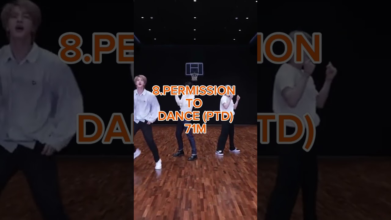 Top 10 most viewed dance practice videos of BTS#butter#dynamite#fake love#micdrop#on#boywithluv#idol