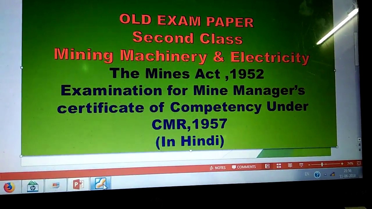 Old exam paper second class manager certificate