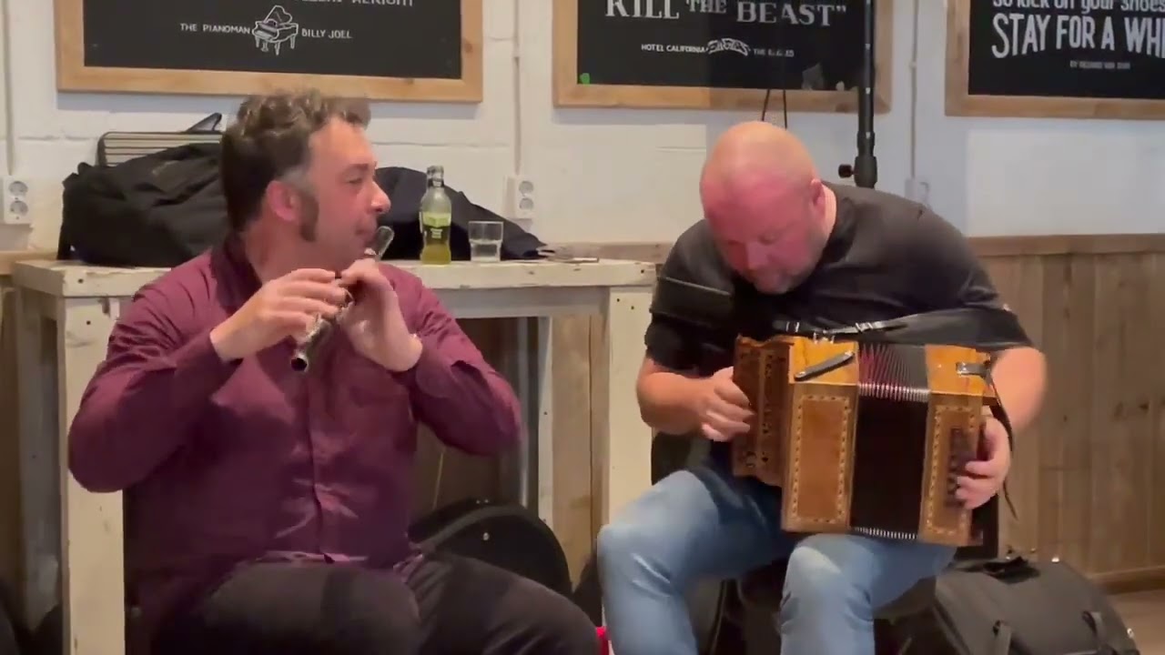 The Crib of Perches - Ies Muller & David Munnelly on wooden flute and accordeon
