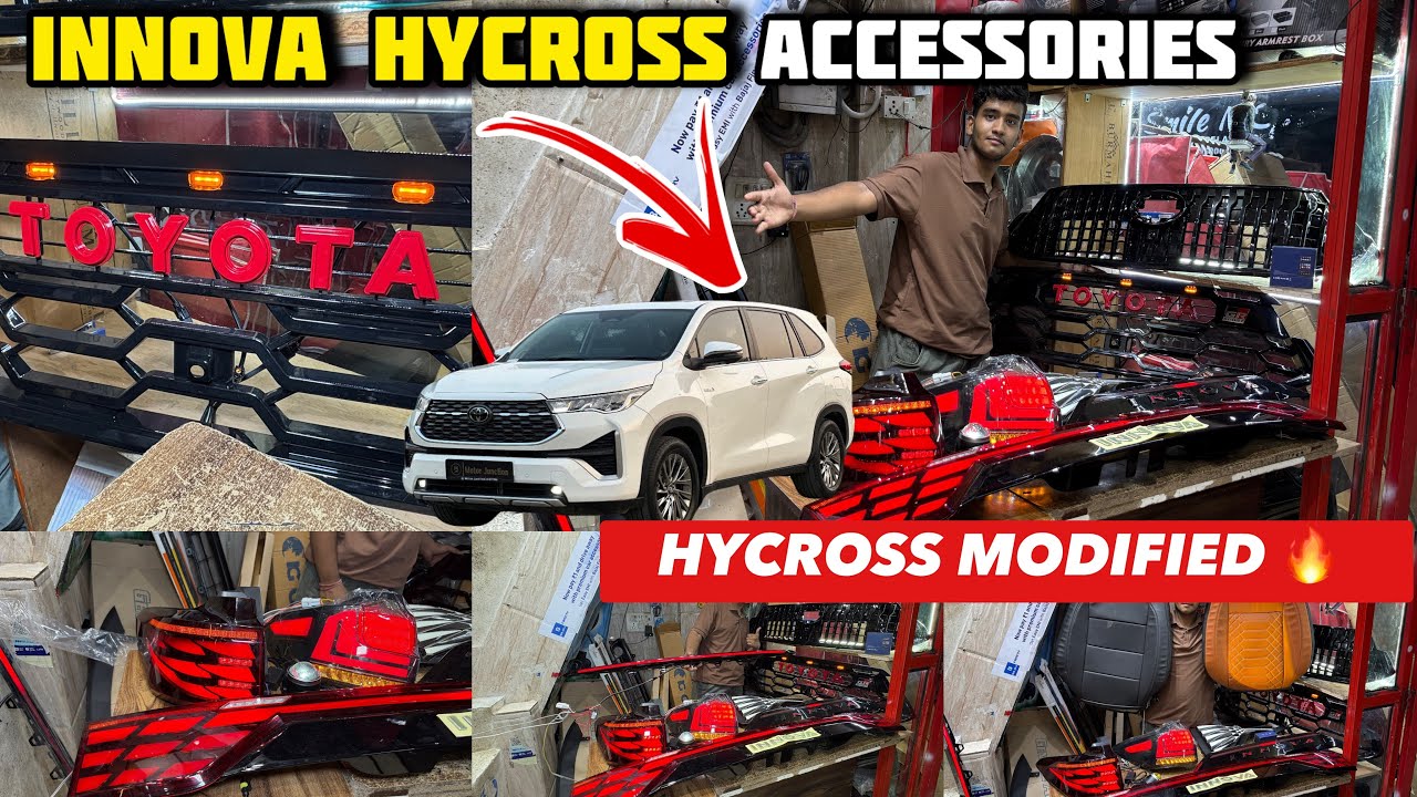 😱Innova Hycross Modification ✅Innova Hycross Base To Top Modified 🔥
