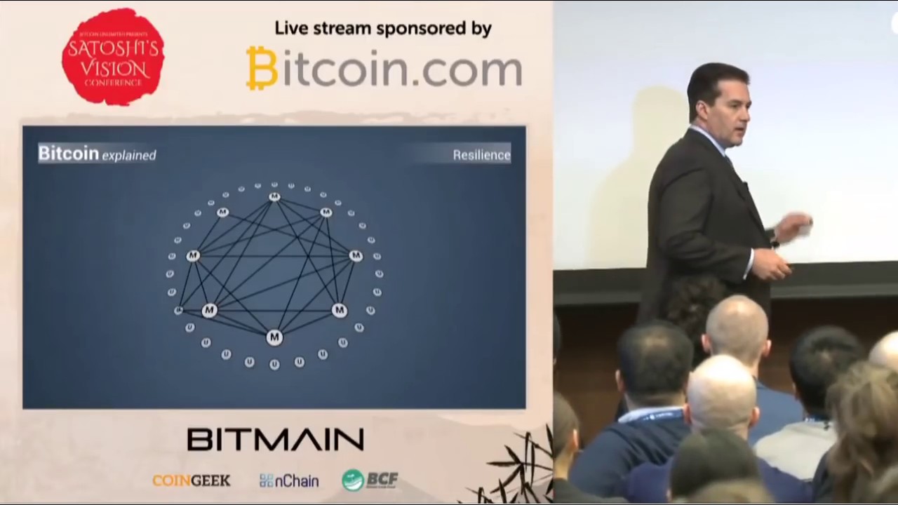Craig Wright satoshi's vision conference 2018-03-25